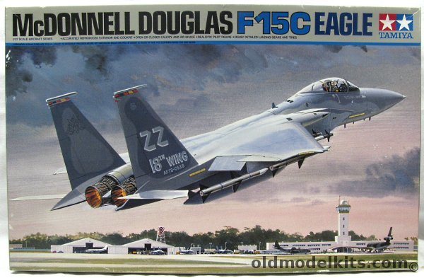 Tamiya 1/32 McDonnell Douglas F-15C Eagle, 60304 plastic model kit